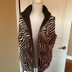 Laura Scott beat animal print M